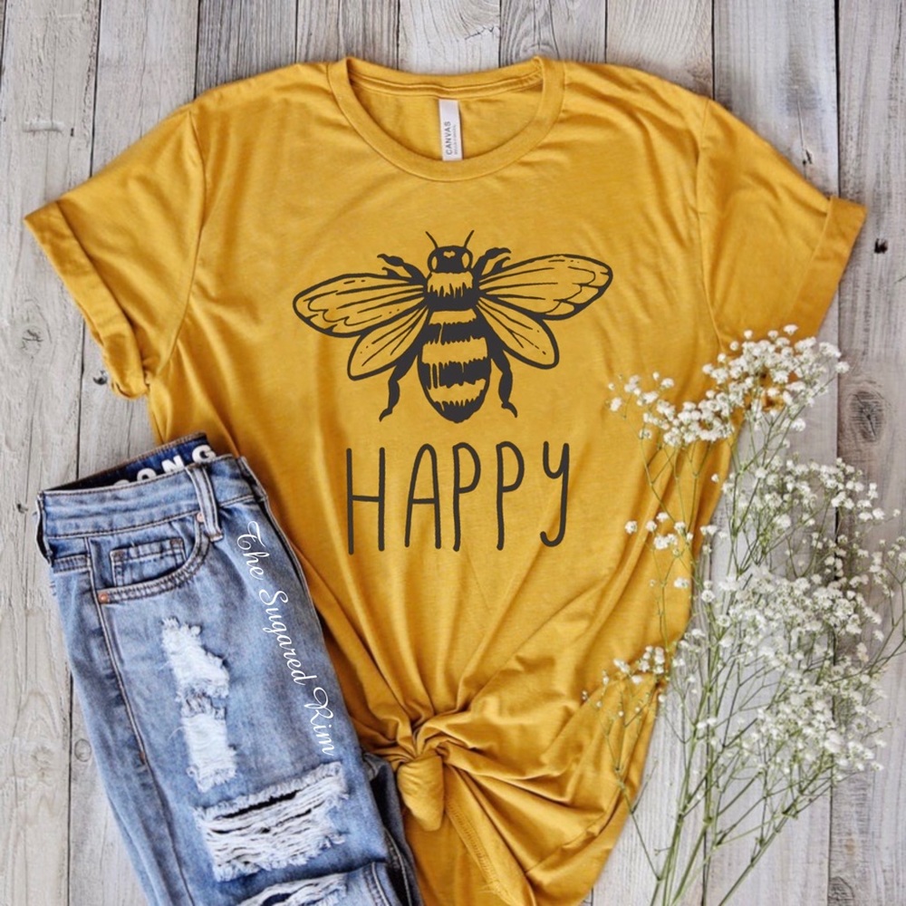 Bee Happy Soft Tee